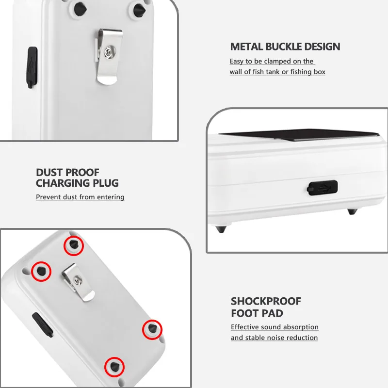 Best Seller portable fish tank rechargeable quiet mini air pump for aquarium