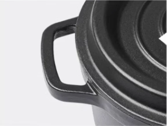 Classic 24Cm Enameled Cast Iron Cookware 9.5' Cast Iron Dutch Oven Cooking Cocotte Set for Dropshipping