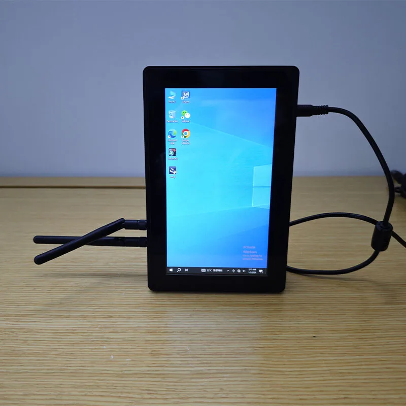 7 Inch Wall Embedded Windows System Industrial tablet Computer Touch Screen All In One PC