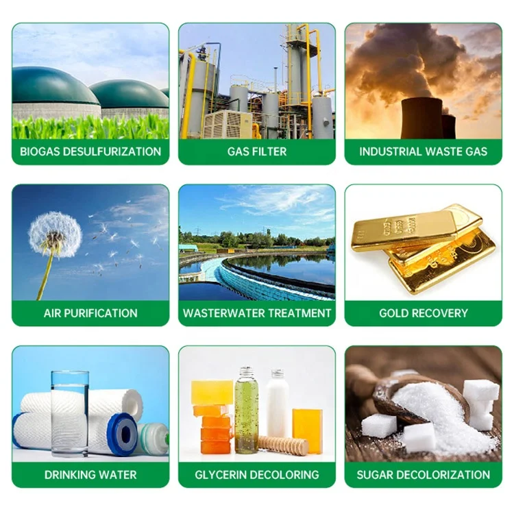 Wholesale 0.5mm-4mm Desulfurizer Impregnated KOH Pellets Activated Carbon Price Per Ton