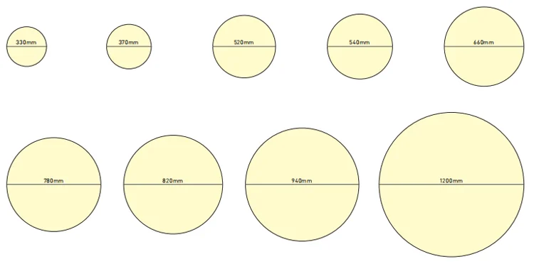 
HLINEAR LC80-540 Taurus Series ceiling lamp led round with Diamond Mictroprismatic UGR/Opal/Transparent Diffuser 