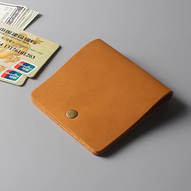 Кошелек из натуральной воловьей кожи с передним карманом минималистский ультратонкий кошелек Rfid блокирующий держатель для кредитных карт