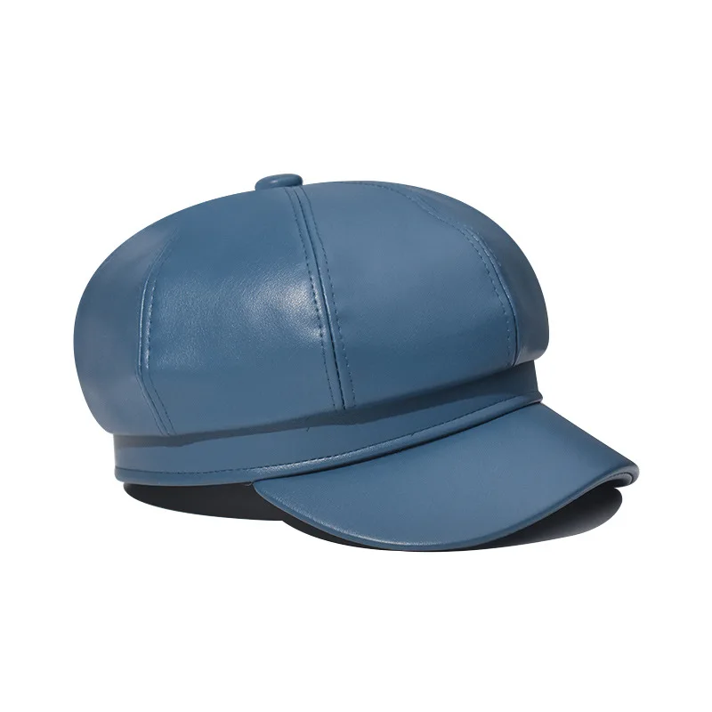 Fashion decor ladies berets french leather beret hat for women