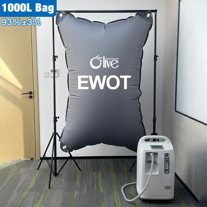 EWOT 1000liter Reservoir Bag Kit With 15l 10L Oxygen Concentrator for Exercise
