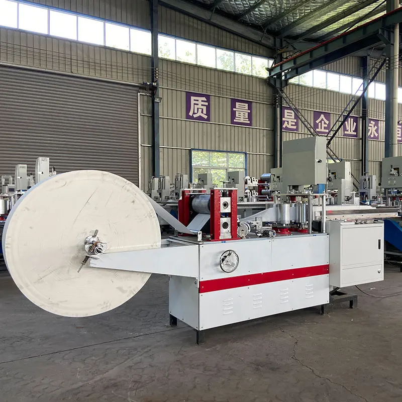 Two Colours Table Napkin Tissue Machine Serviette Napkin Machine Equipment For The Production Of Napkins