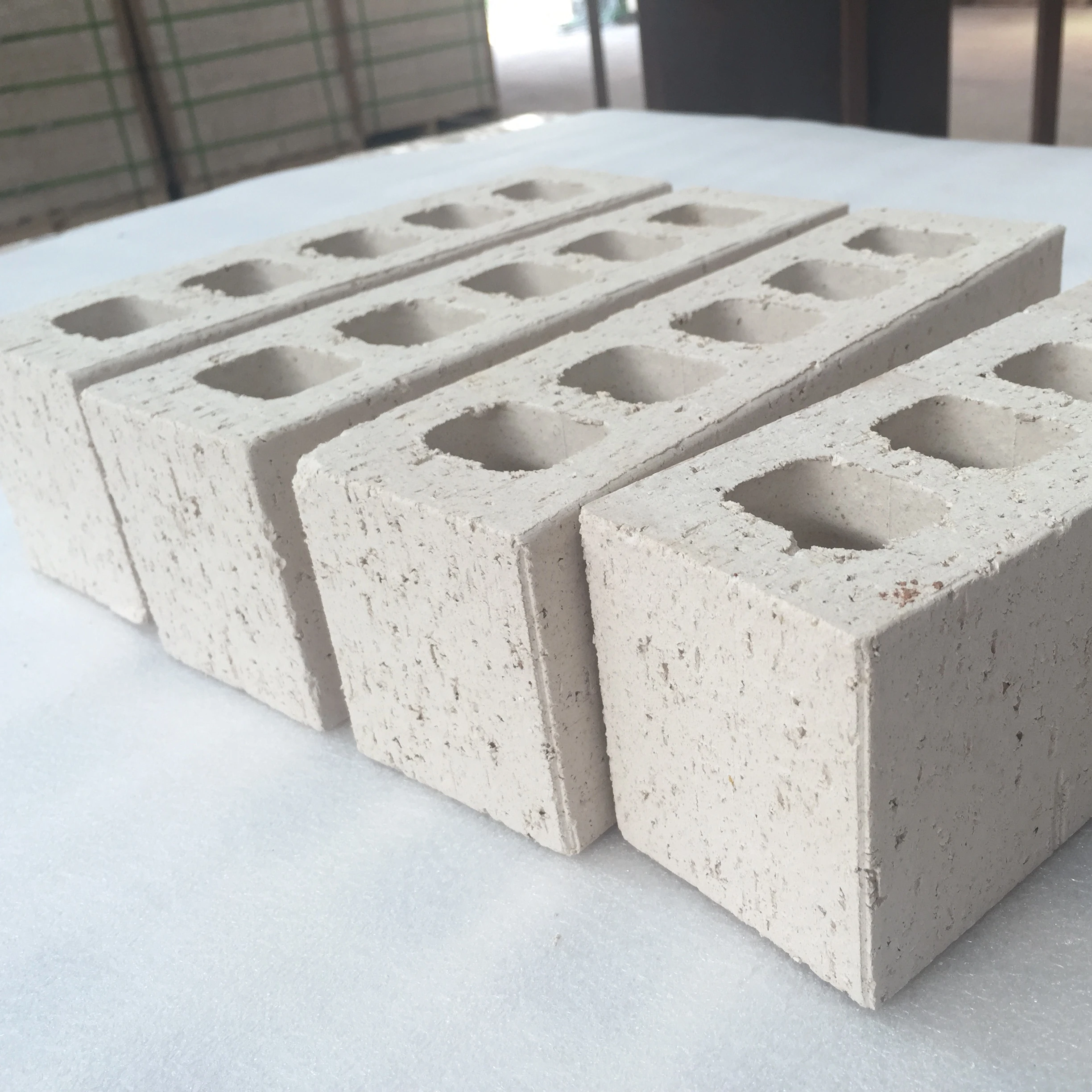 Кирпич из белой глины размером 230x75x70 мм, сделано в Китае, внешнее строительное настенное украшение