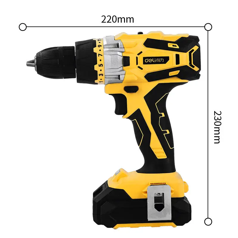 Ronix 8905K in stock 13mm 20V 2A 2Batteries Power Tool Cordless Brushless Rotary Electric Power Hammer Drill Kit