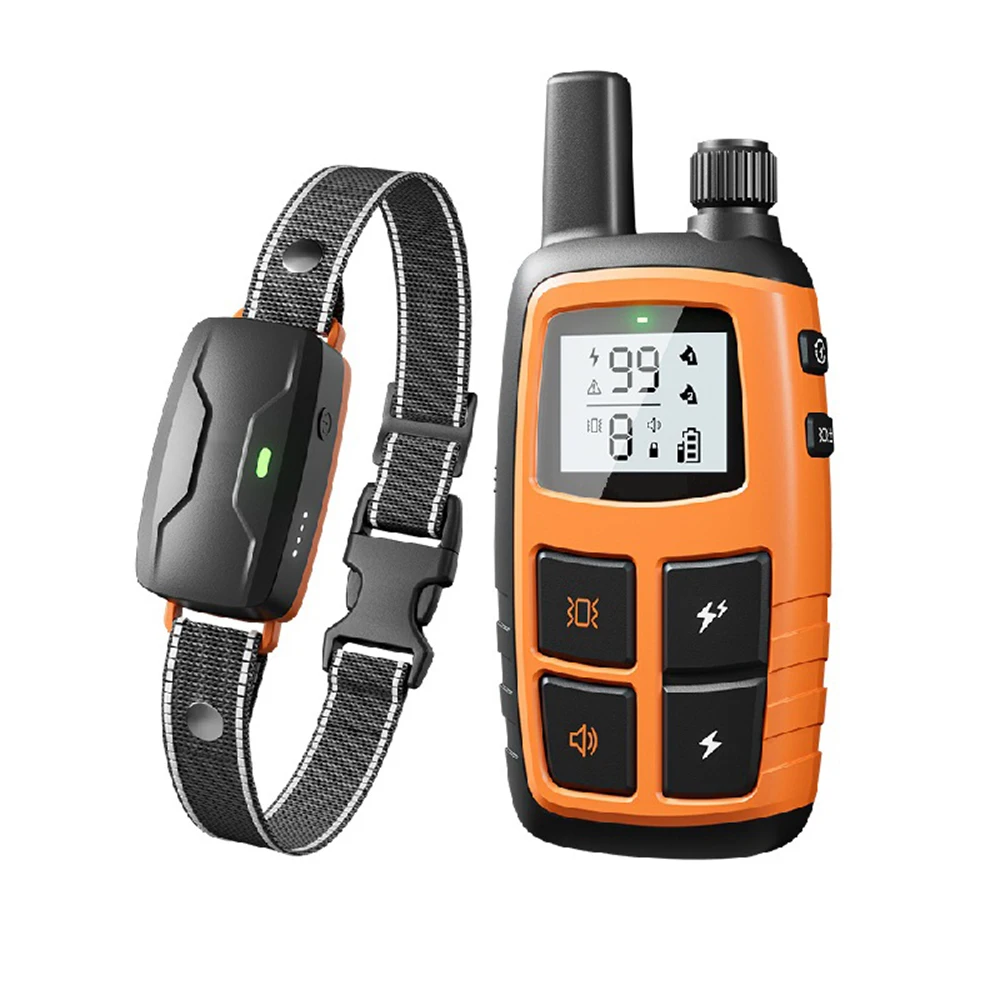 AD D01 IPX7 Remote No Shock Strong Vibrating Beep Electron Dog Tactical Training Device Bark Collar for Dogs Pet All Breeds Size
