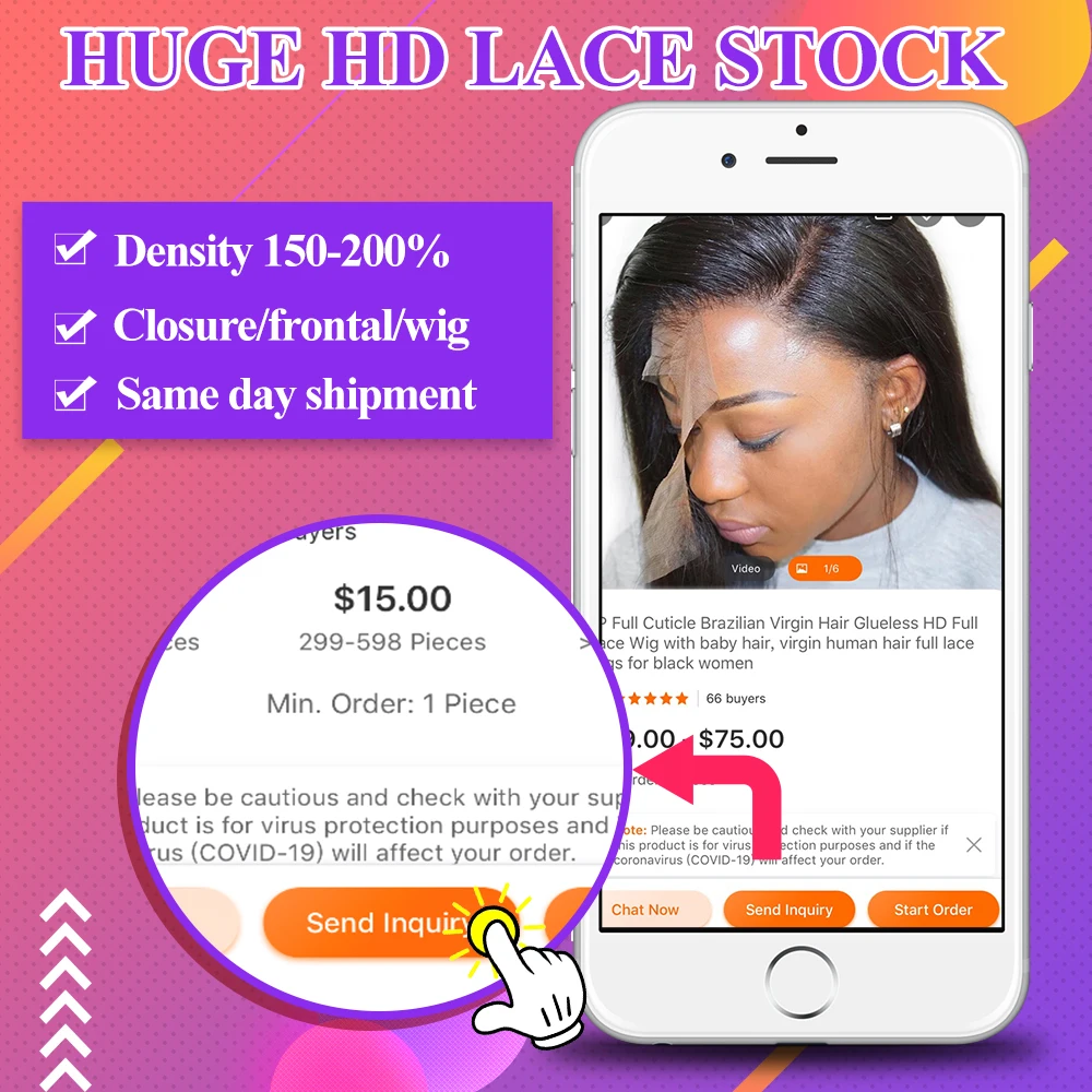 Wholesale Alibaba Best Selling Products 150% Density Brazilian Human Hair Dyeable Virgin Full Lace Wigs