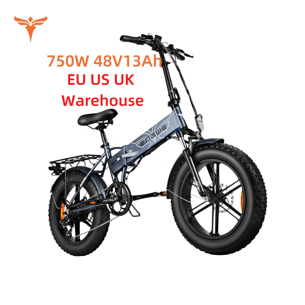 EU Dropshipping warehouse Upgrade Design front shock Engwe 750W 48V13A mountain electric ebike bike bicycle Ep-2 pro