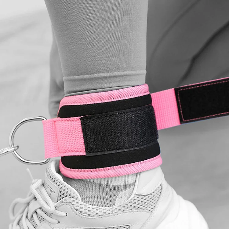 Custom Fitness Padded Gym Wholesale Ankle Straps For Cable Machines