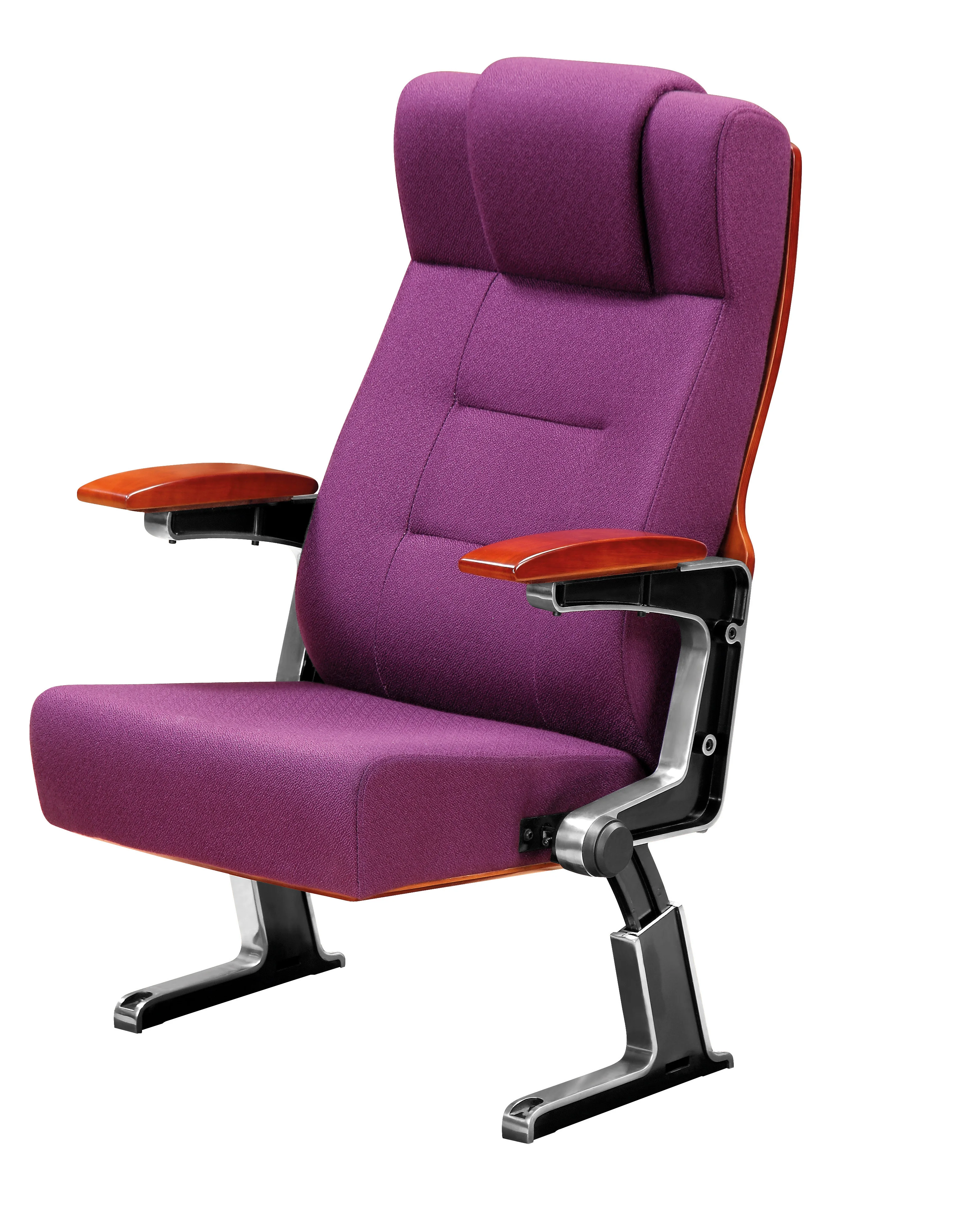 Factory Wholesale Durable Wear Resistant Skin Friendly Material Seat Cover Theater Chair