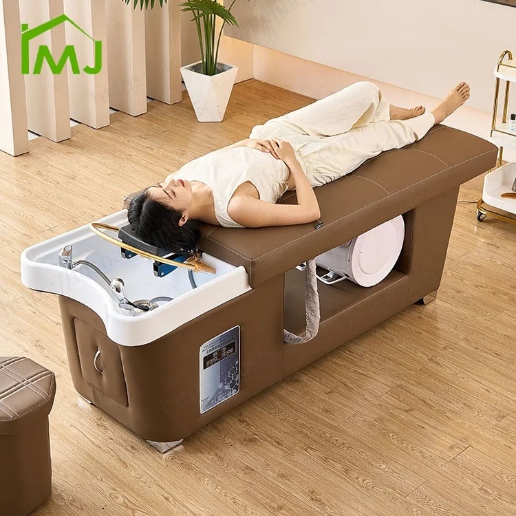 Beauty Salon Hair Wash head spa Thai massage Facial Treatment shampoo bed