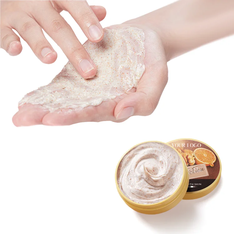 Отбеливающий солевой скраб для