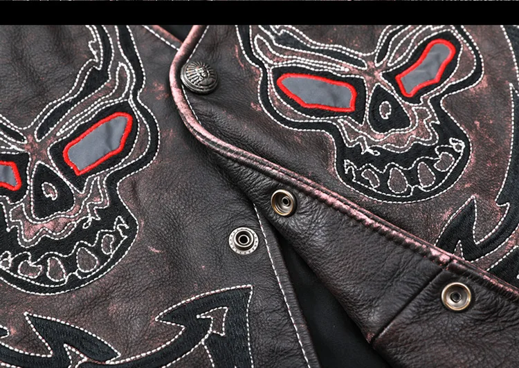 PDEP plus size 4XL leather vest jacket for men lace up pocket tactical leather motorcycle vest brown men leather biker vest