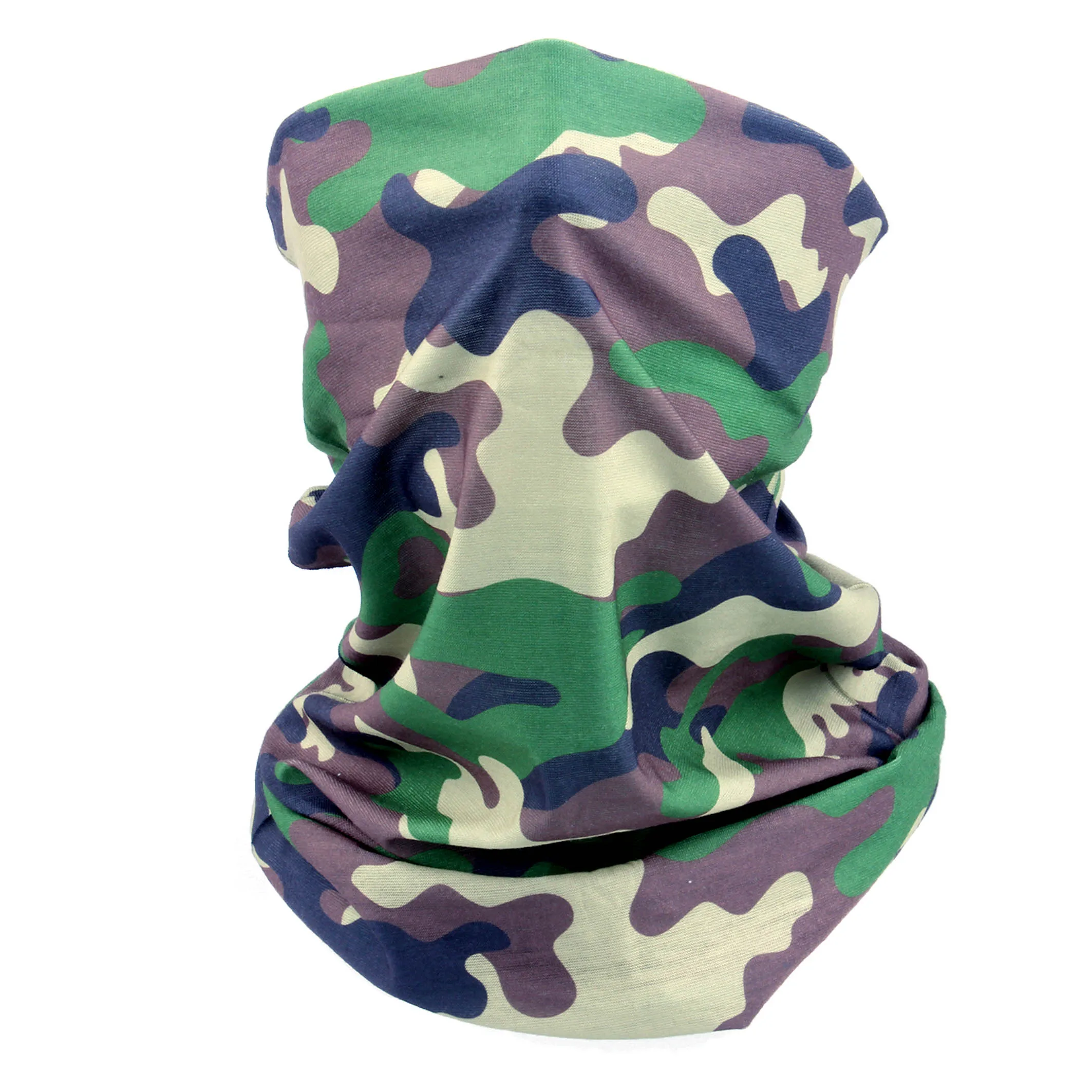 New Design Tubular Camo Head Scarf Face Cover Buffs Magic Face Mask Neck Gaiter Tube Bandana for Sale