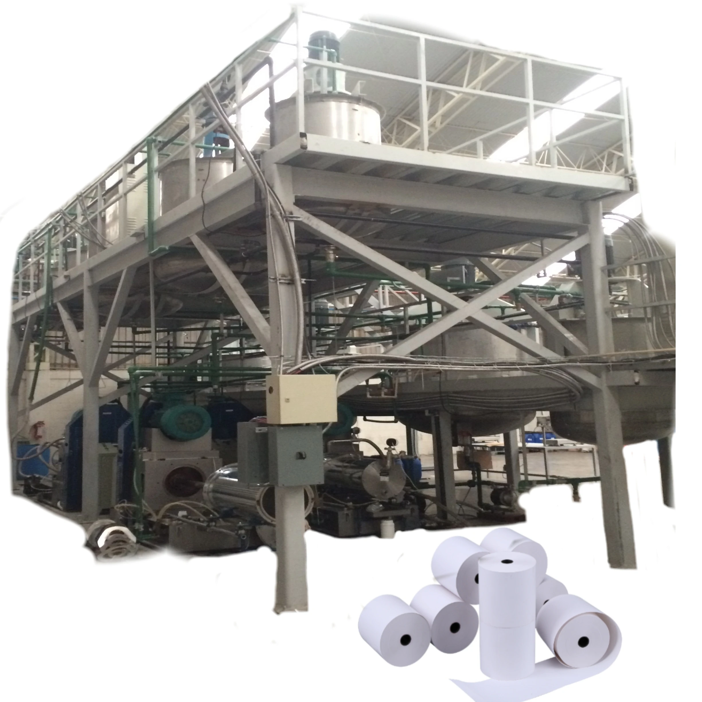 1200-260 ON SALE new heat thermal transfer coated paper making printer coating machine ATM rolls