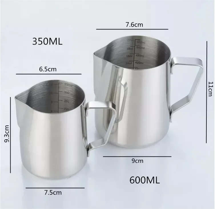 Hot sale Frothing Pitcher Stainless Steel Milk Cup Pitcher Latte Art Jug milk pitcher milk jugs