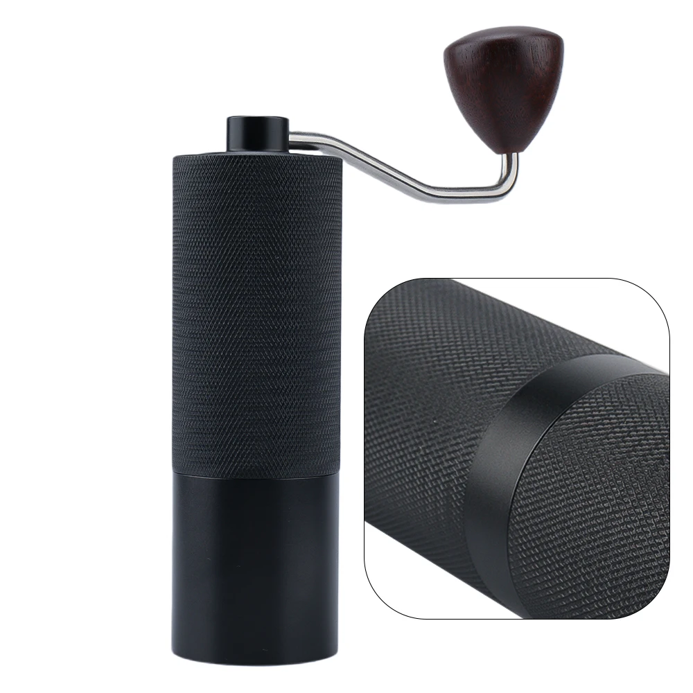Hot Selling Wholesale Stainless Steel Home Manual Grinder Coffee Grinder Good Price Bean Mill Black Color Hand Coffee Grinder