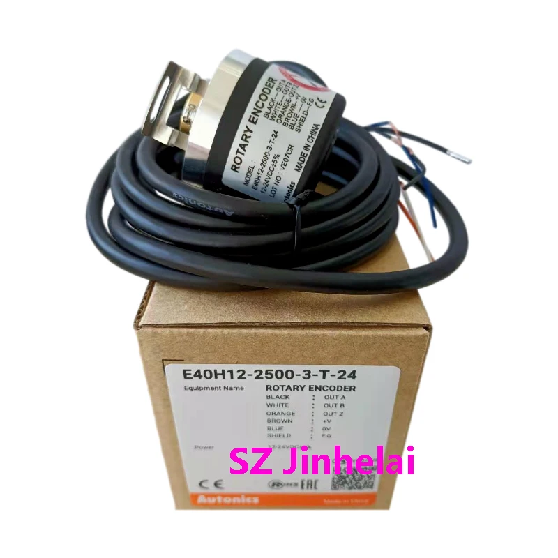 New and Original Autonics E40H12-2000 2048 2500 5000-3-T-24 Hollow Rotary Incremental Encoder
