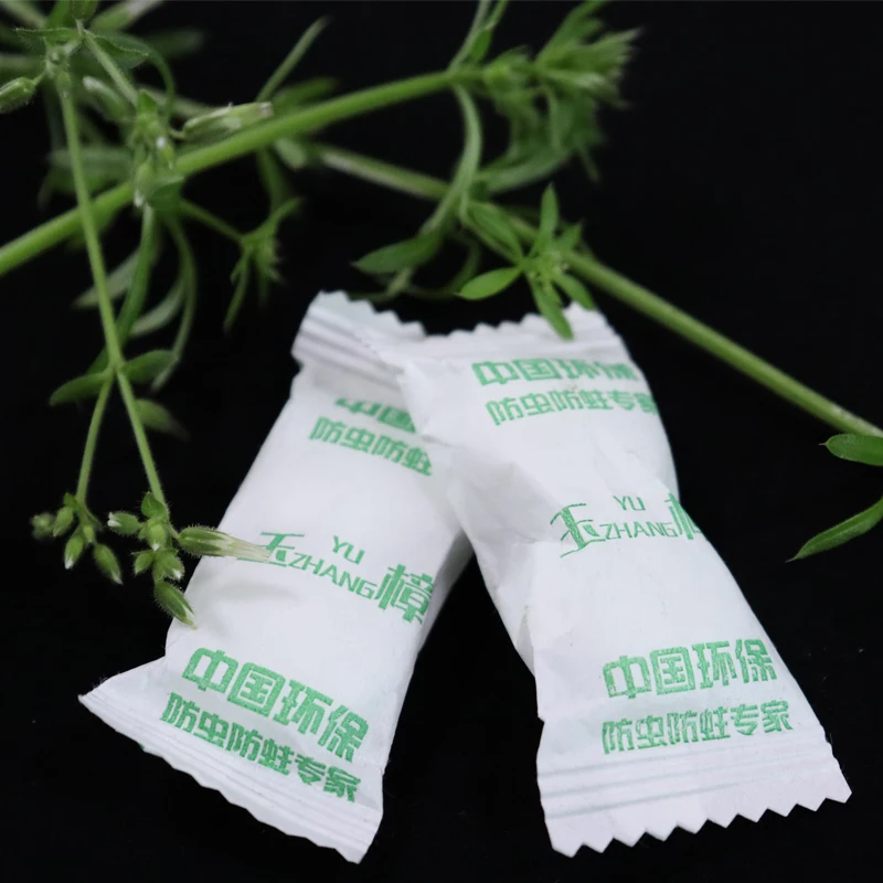 Camphor Manufacturer Premium Quality  natural Refined  96% Pure  OEM Camphor Pill   In Bags anti-mildew for wardrobe