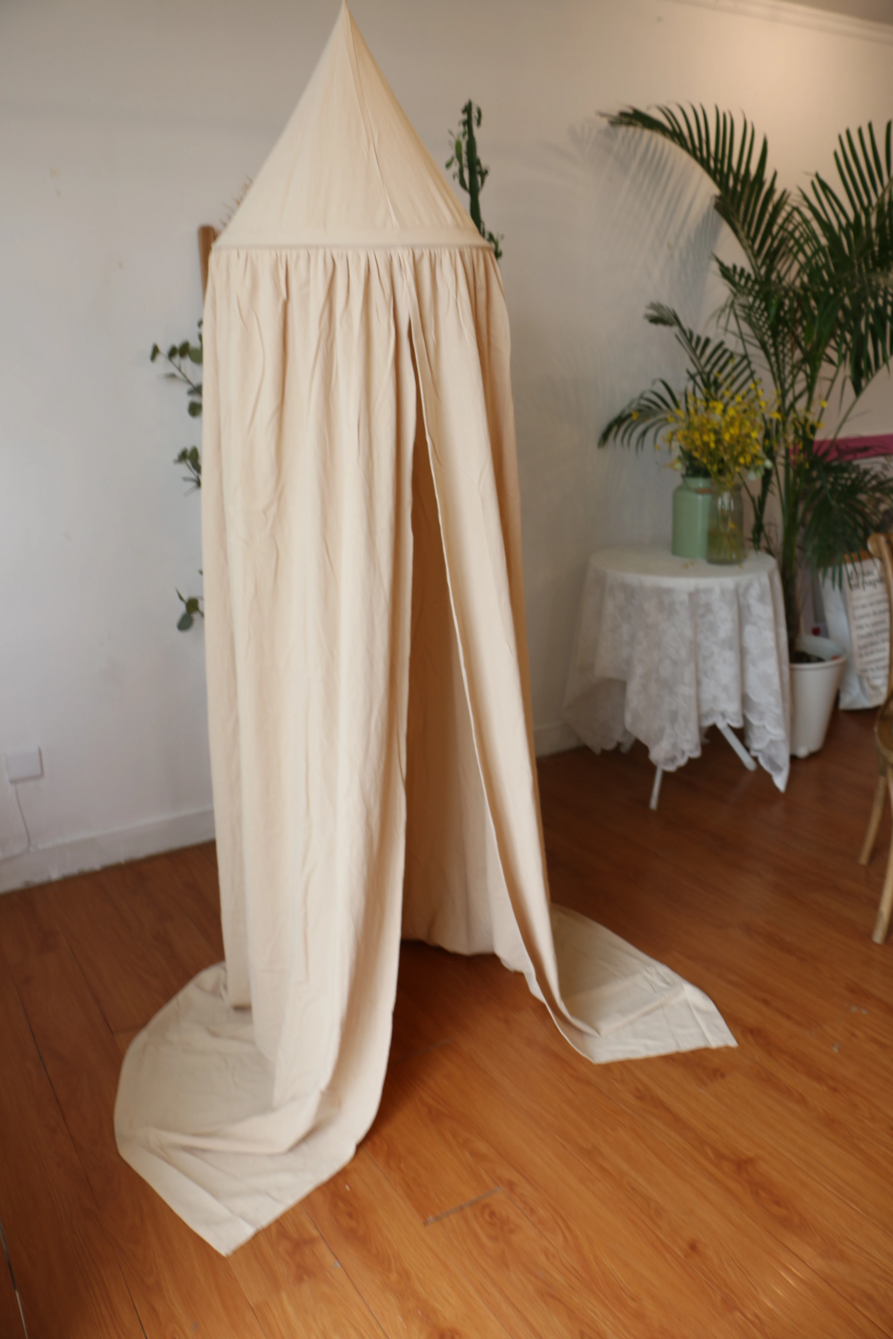 MU Bed Canopy Cotton Baby Crib Hanging Dome Mosquito Netting Tent For Children Room Decor