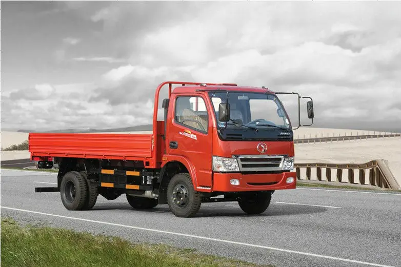 Chinese 6 ton small ethiopia cargo truck for sale in dubai