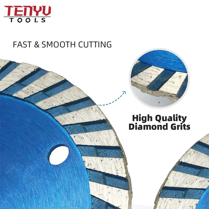 4Inch 5Inch Dry Wet Diamond Masonry Porcelain Tile Concrete Cutting Saw Blades Cutter Disc for Circular Saw Grinder