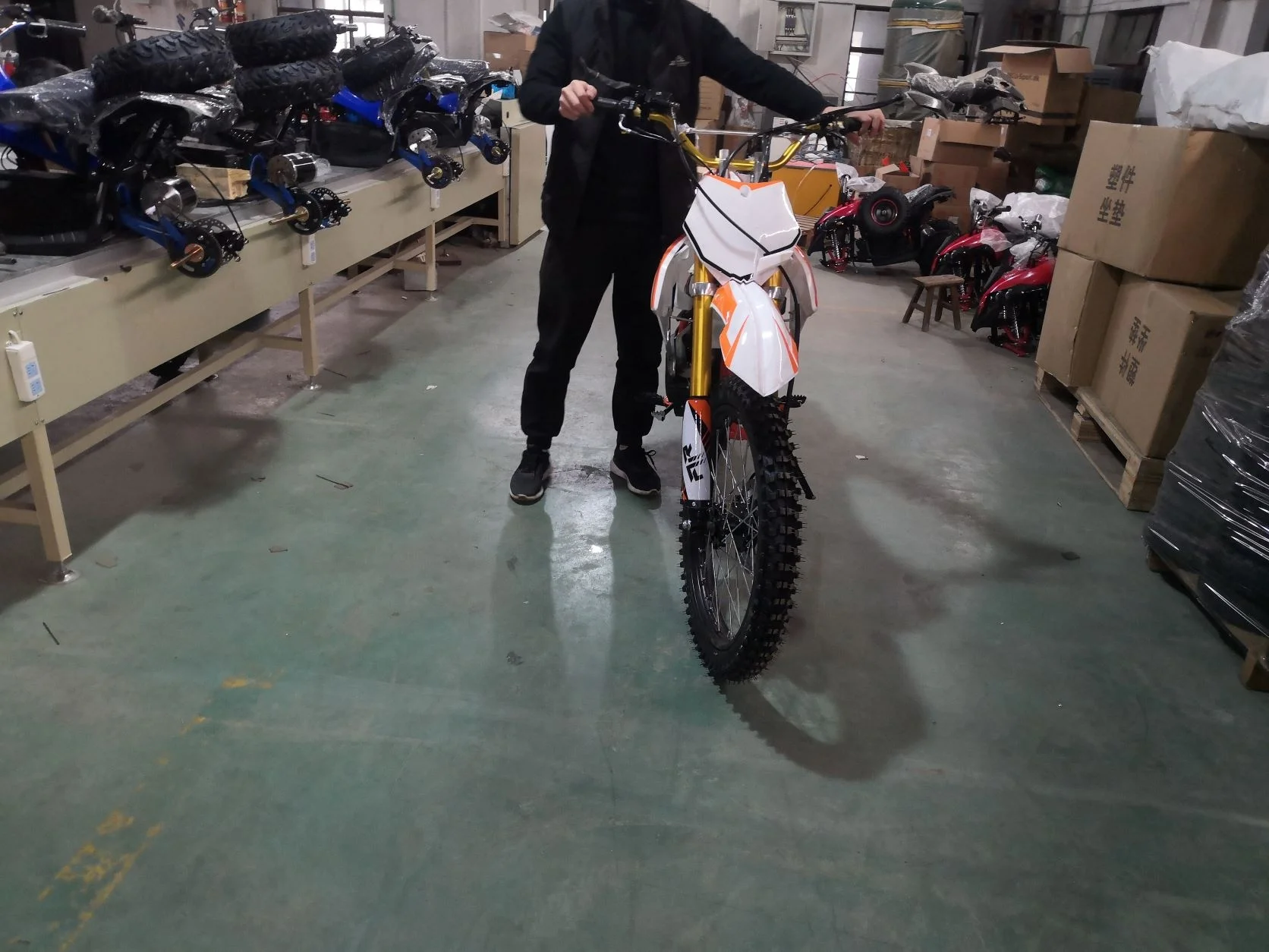 2021 Motocross New Cheap 4-Stroke 150cc 200cc 250cc Dirt Bike For Adult With CE