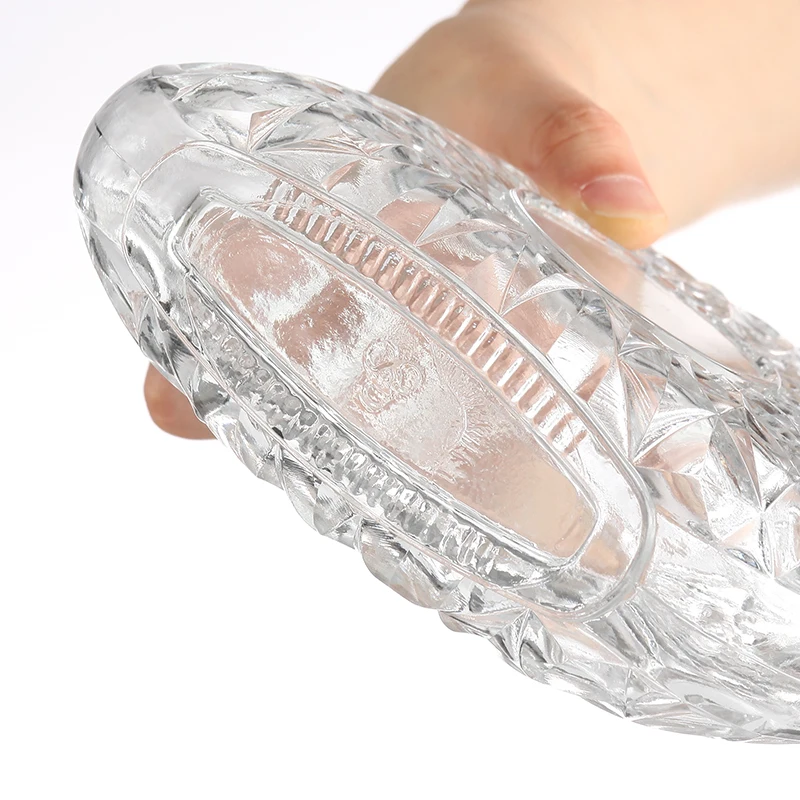 Hot Selling customize wholesale 250ml 750ml clear empty glass whisky bottle