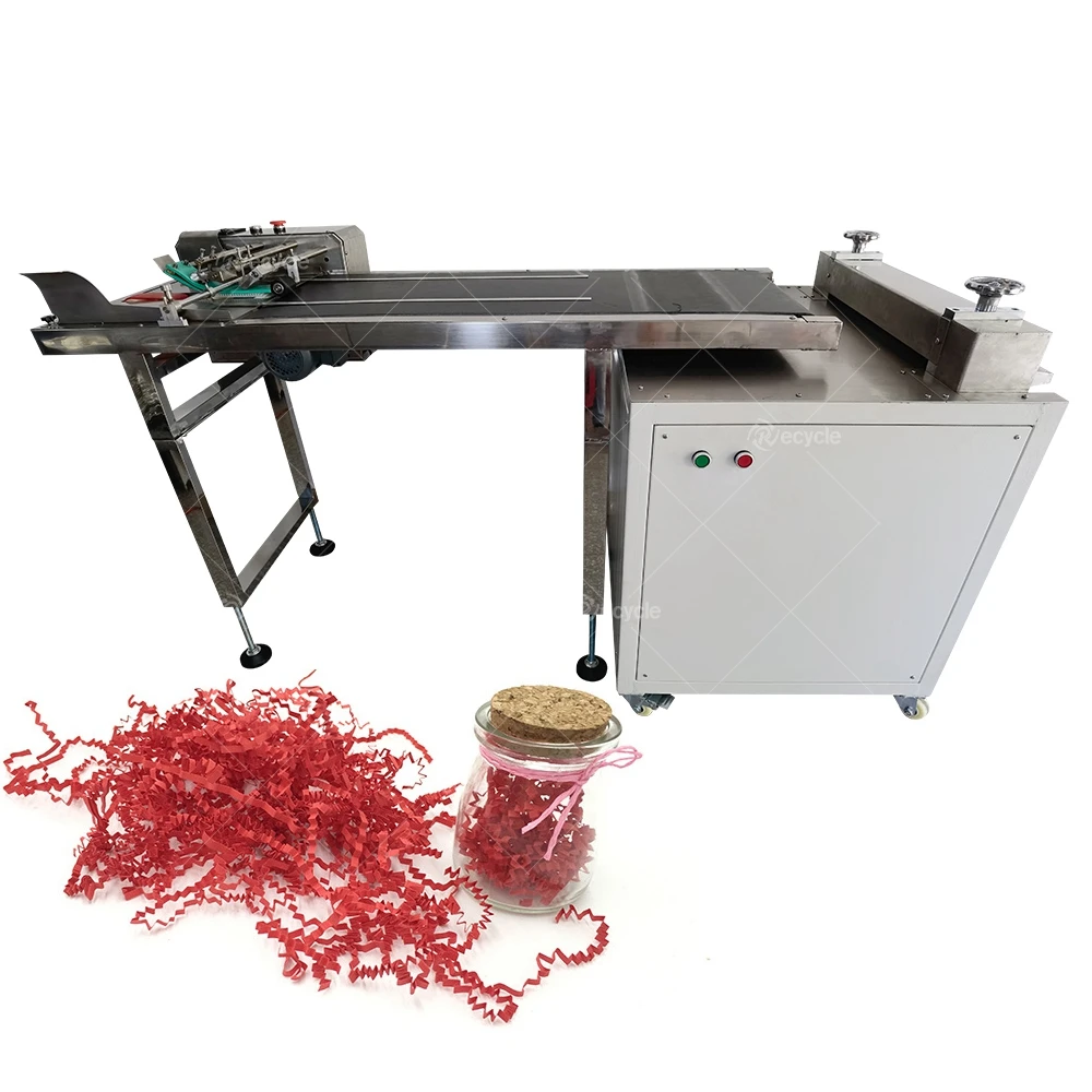 Factory Price Crinkle Paper Cutting Machine Lafite Paper Filler Crinkle Paper Filling
