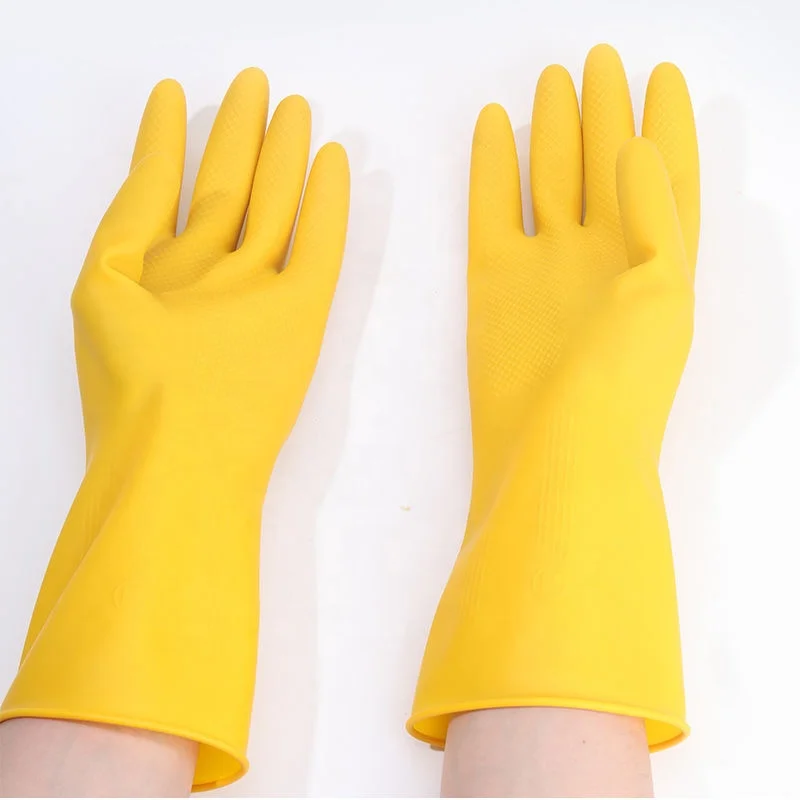Оптовая продажа водонепроницаемые перчатки guantes de из латекса для уборки дома