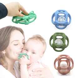 crochet beige bunny rattle wood crochet teether