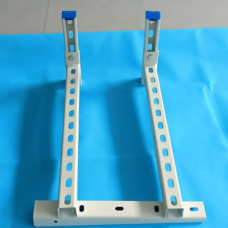 Customized Ac Compressor Wall Bracket Galvanized Welded Ac Bracket Ac Outdoor Stand Air Conditioner Bracket
