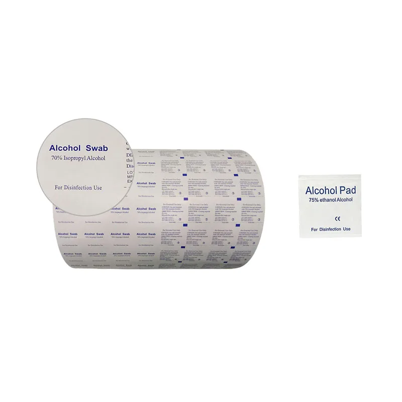 Medical Grade Aluminum Foil Paper For Alcohol Swab