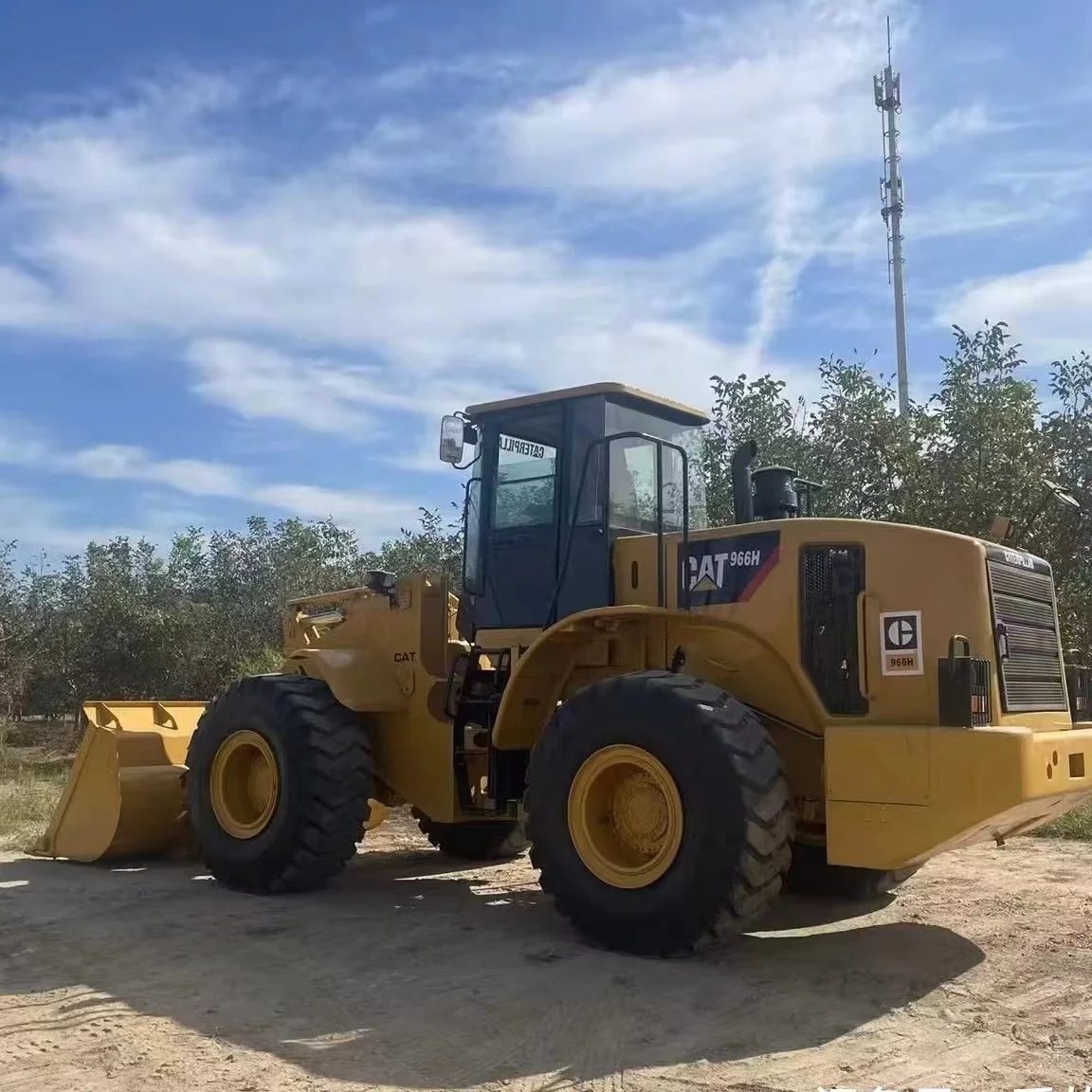 Оригинальное качество, японская кошка, 966h, колесный погрузчик caterpillar, цена на продажу в Китае
