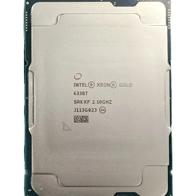 CPU Intel Xeon  Gold 6338T SRKXF  Processor FC-LGA16A Tray Brand new in stock
