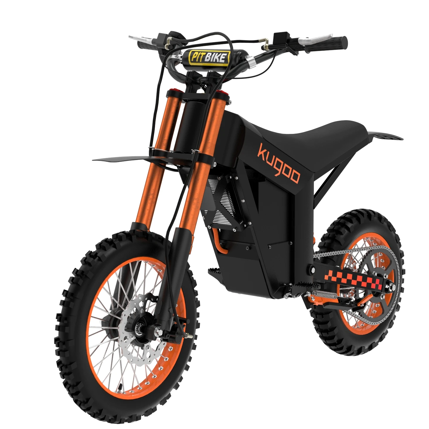 Kugoo Electric Motorcycle 1500W 48V Hydraulic Suspension 14' Alu 55km/h Off-road Ebike 3Speed Electric Dirt Bike Moped Scooter