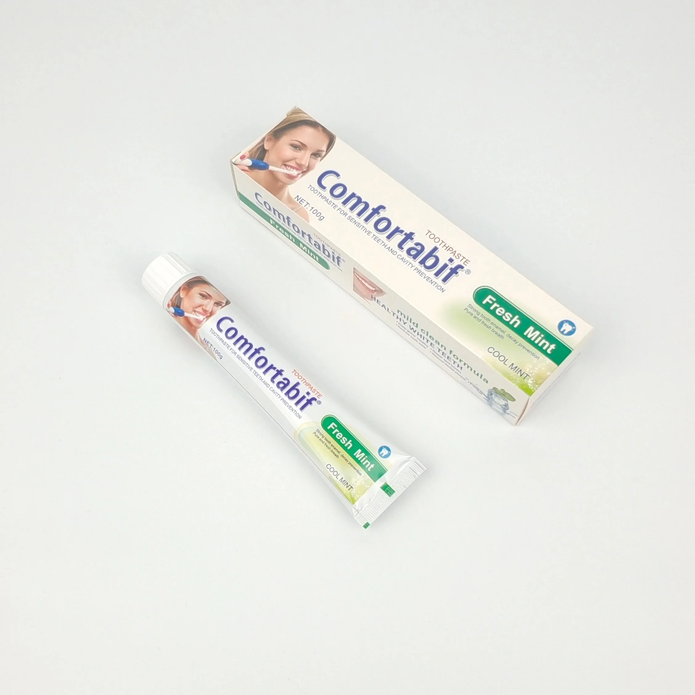 Comfortabif Oem Odm Charcoal Whitening Toothpaste Dental Organic Repair And Protect Whitening Toothpaste