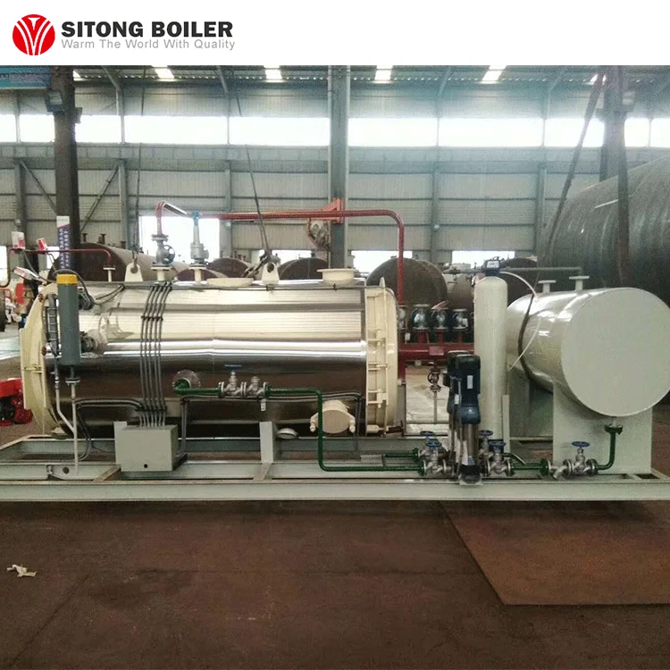 600000Kcal Natural Gas Fired Thermal Oil Boiler Heater with Italy Burner