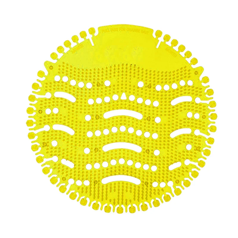 Wholesale Custom Logo Design Anti-splash Air Freshener Round Man Toilet Deodorizer Urinal Screen Mats