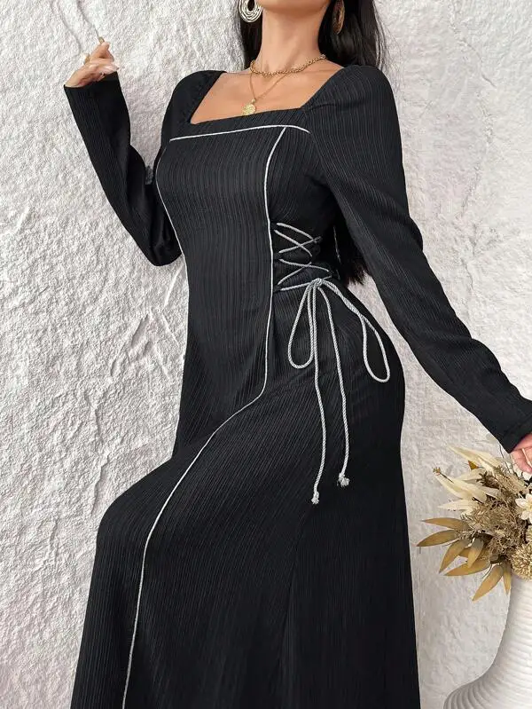 Celebrity Small Fragrance Set Western-Style Raw-Edged Panel Shawl Cardigan Short Top Sling Dress Two-Piece Set in Stock