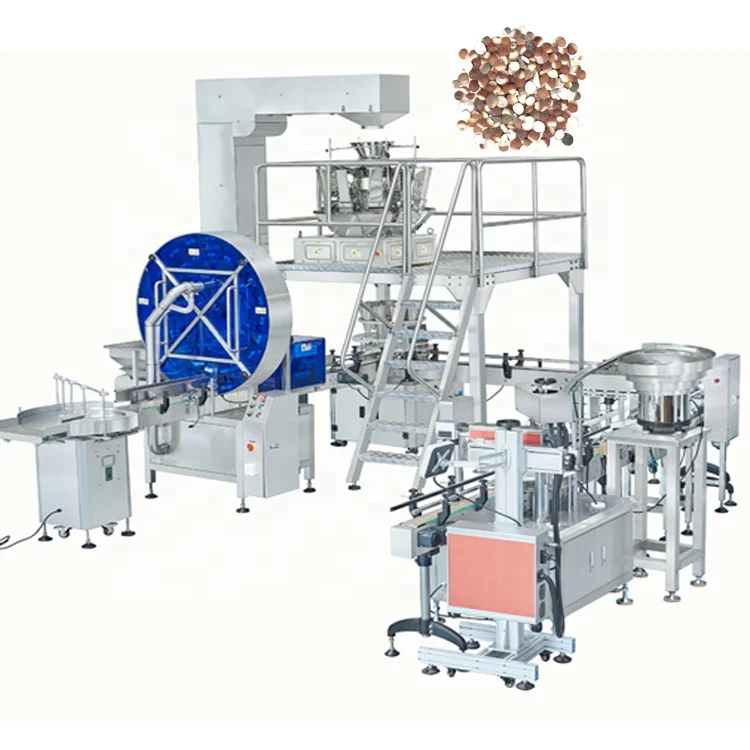 Vertical Form Candy Rice Salt Fill Seal Packing Machine Snack Ice Candy Filling Sealing Machine Multi-function Granules Filler