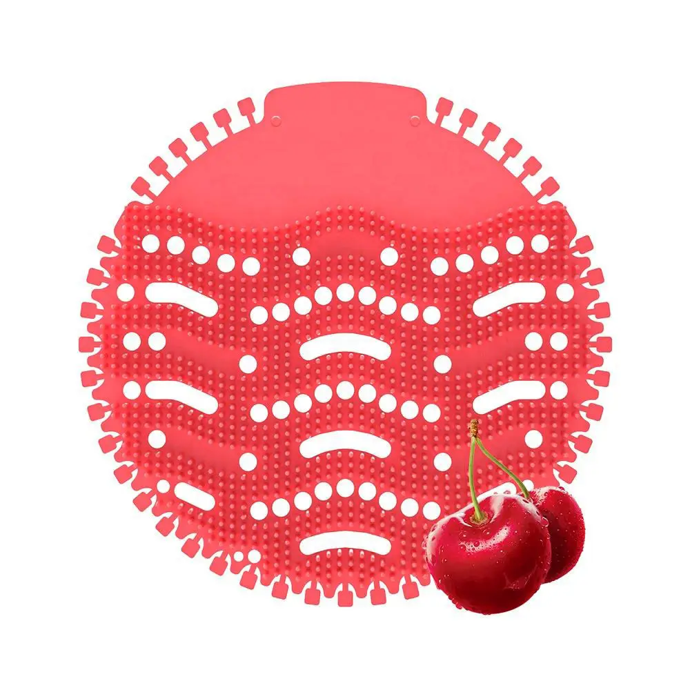 Custom Printed Urinal Screen Mats Manufacturers Scented Toilet Deodorizer Urinal Cake Anti-Splash for Washroom Toilet