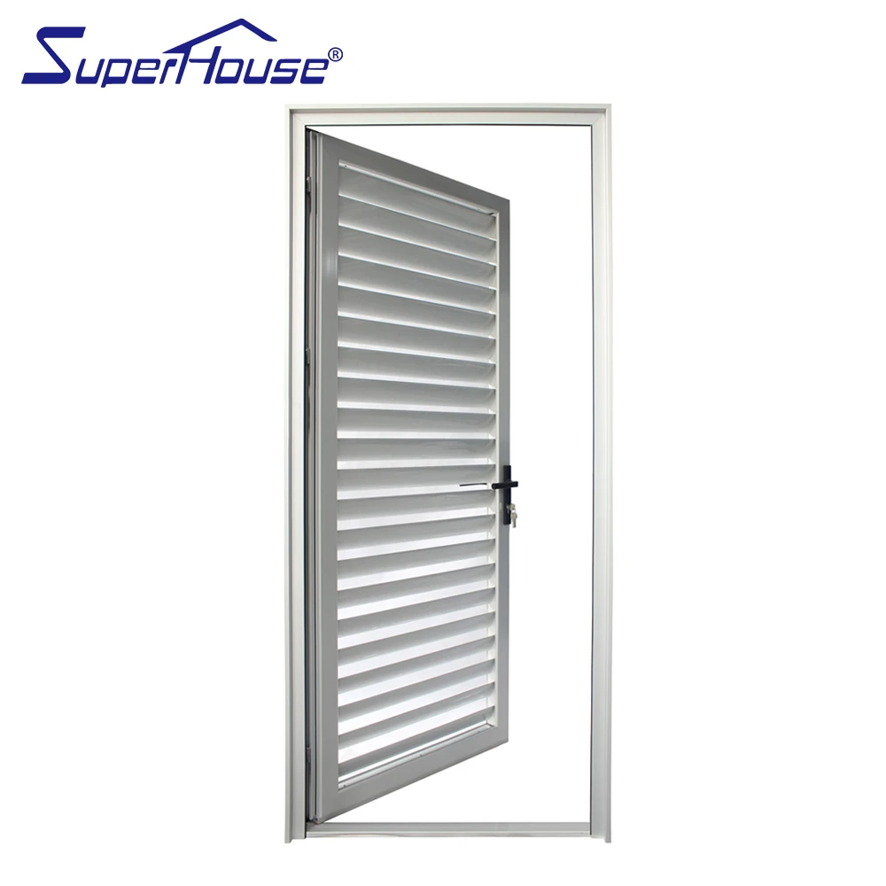 Superhouse 40 Inch Interior Doors AS/NZ2208 Factory Cheap Price Roller Aluminum Double Shutter Door Aluminium Interior Doors