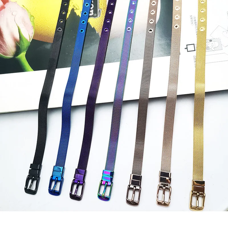 
DIY Adjustable Stainless Steel Charms Bracelet Jewelry 