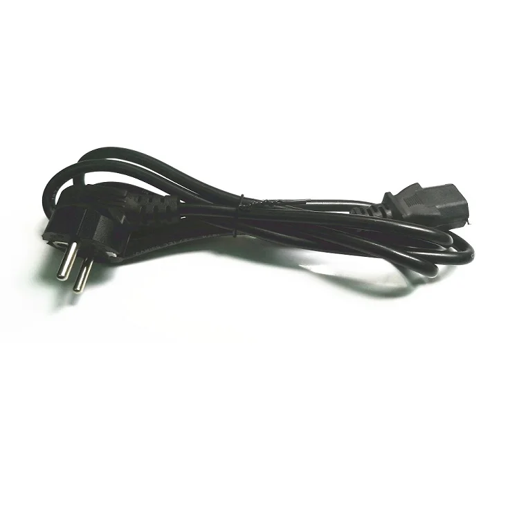 
European standard EU 2Pin Power Cable plug to IEC320 C13 C15 AC 10A/6A 250V Lead 3Pin cable power extension cord 