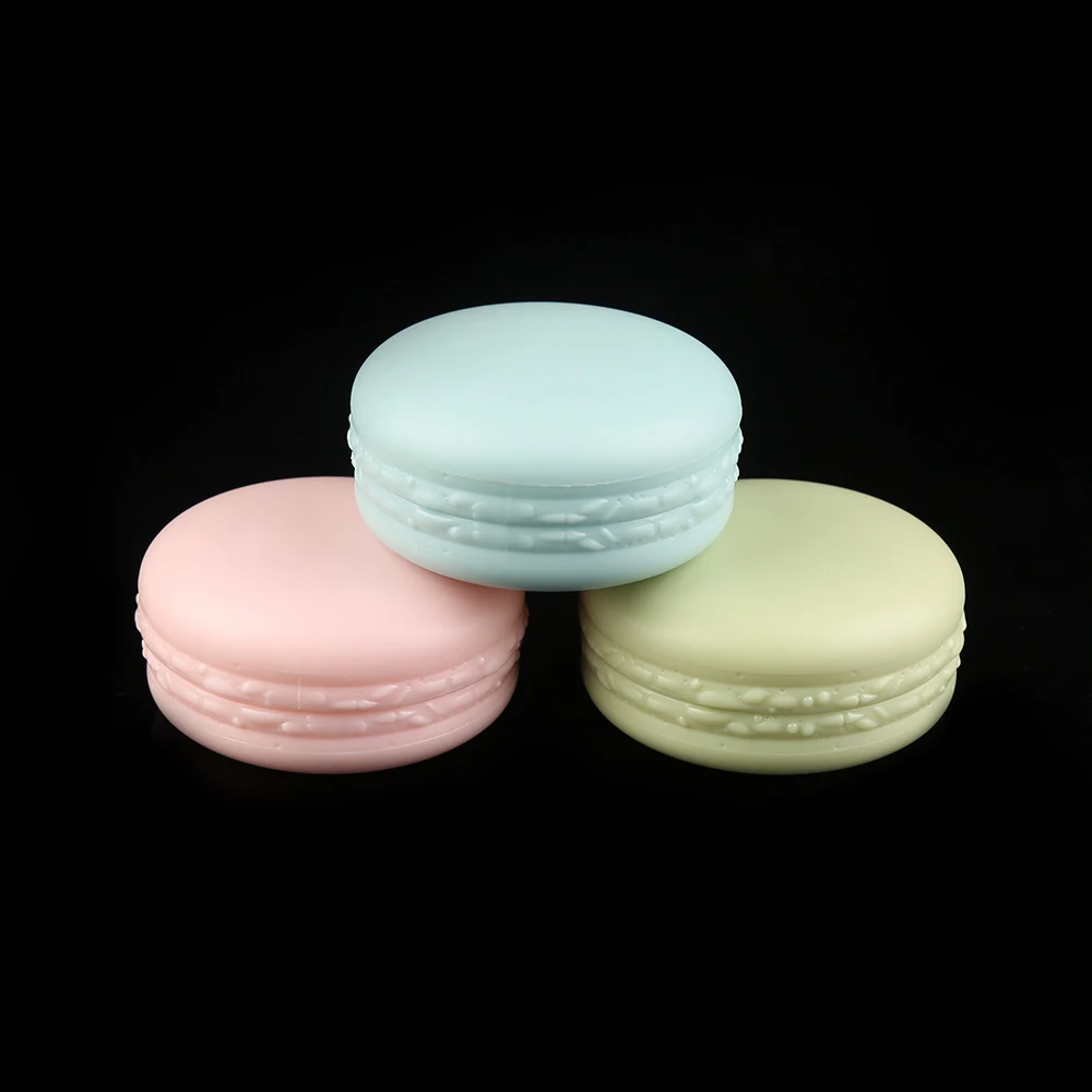 
Macarons refillable cream jar 3ml 5ml 10ml 15ml 20ml colorful luxury jar cream 