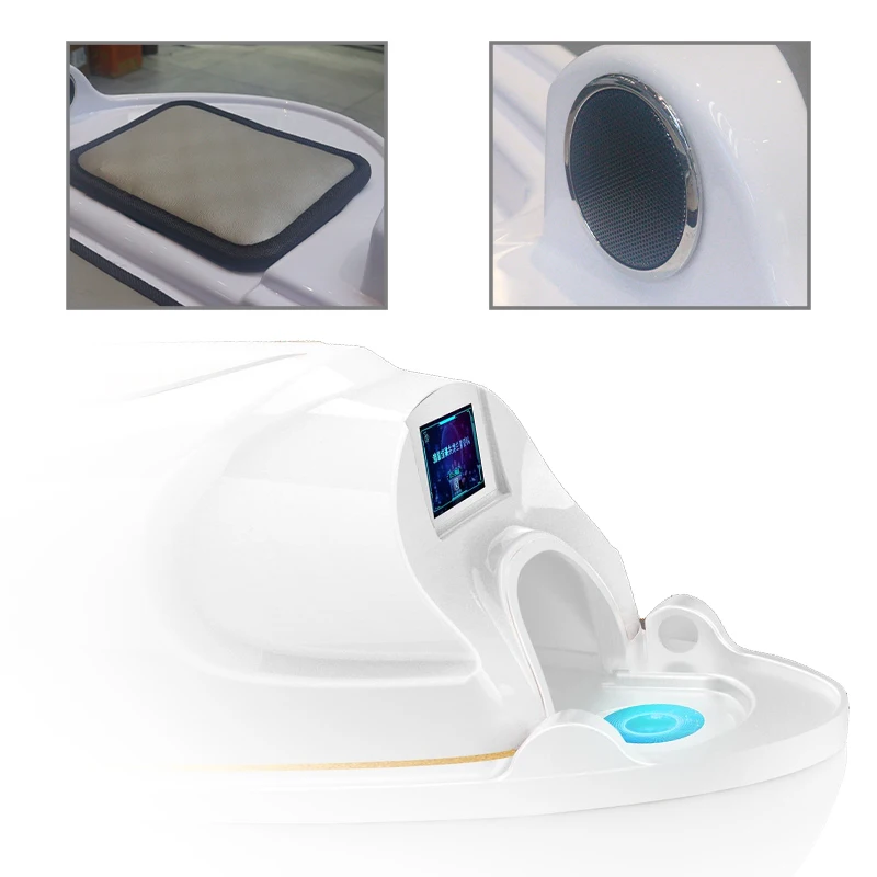 Guangyang New product white Spa Capsule Infrared Sauna Capsule With Ozone