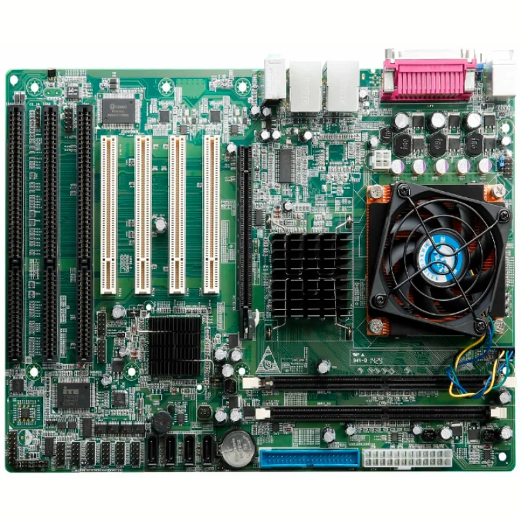 IMB-ATX1 with  3  ISA slot  5 PCI slot ATX industrial motherboard Xeon CPU  2 Gbe LAN  winxp win2000 win7 system
